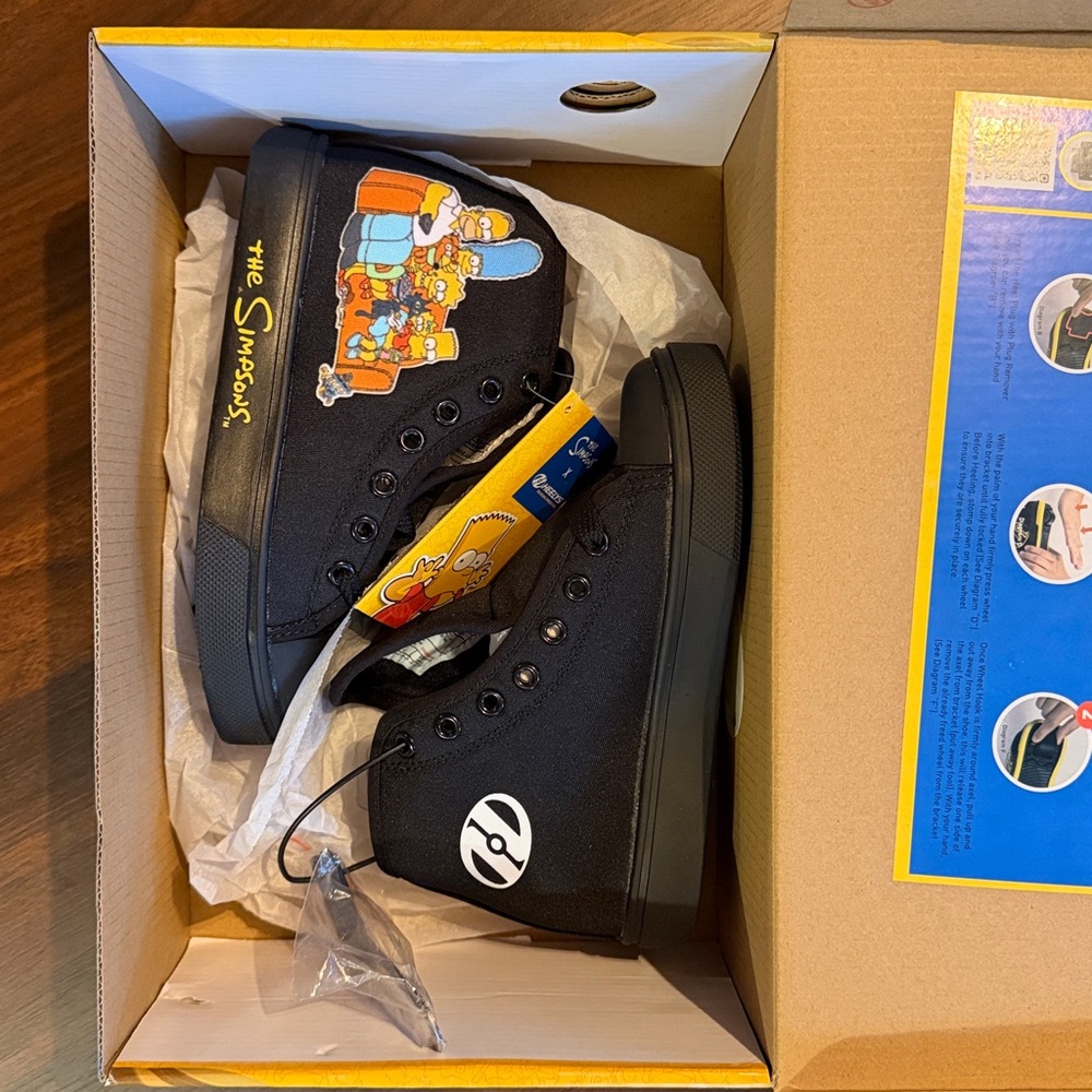 Simpson Healy’s high tops brand new….never worn size 1 kids!